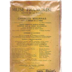 Revue la muse française n° 6 / charles maurras poete et critique...