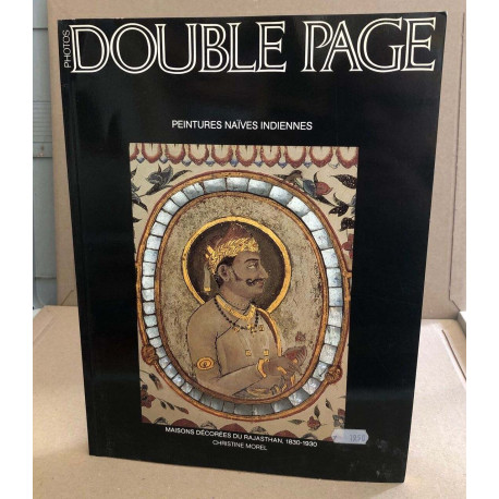 Photos double page n °46 / peintures naïves indiennes : maisons...
