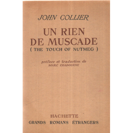 Une rien de muscade