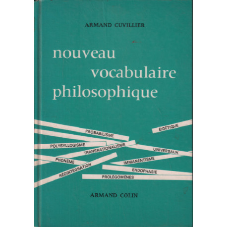 Nouveau vocabulaire philosophique