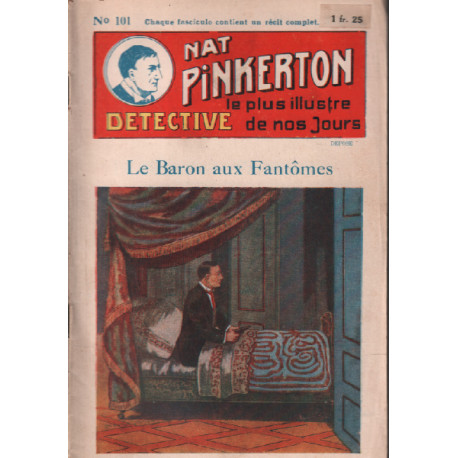 Nat pinkerton detective n° 101 / le baron aux fantomes