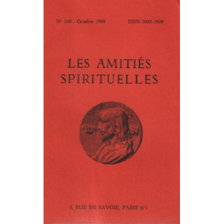 Les amitiés spirituelles n° 160