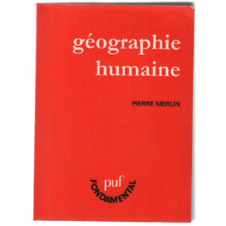 Géographie humaine