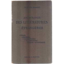 Anthologie des litteratures etrangeres