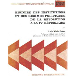 Histoire des institutions et des régimes politiques : de la...