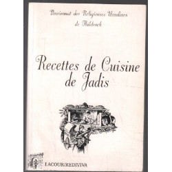 Recettes de cuisine de jadis