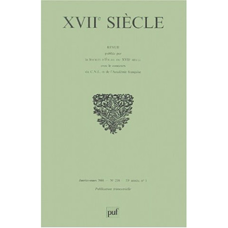 Dix septième siecle 2001 nø210