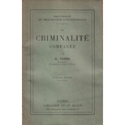 La criminalité comparée