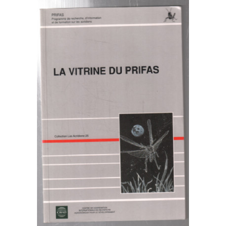 La vitrine du PRIFAS