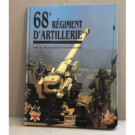 Artilleurs le 68e regiment d'artillerie