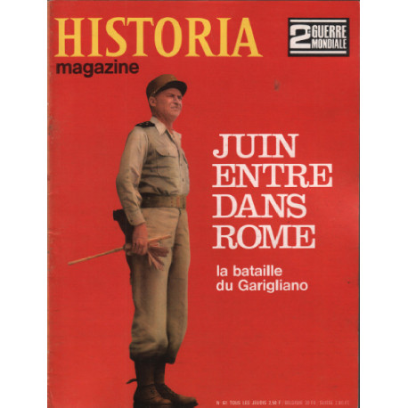 2° guerre mondiale / historia magazine n° 61 / juin entre dans rome