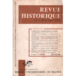 Revue historique / tome CCXXXIX