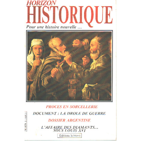 Horizon historique n° 2 / proces en sorcellerie