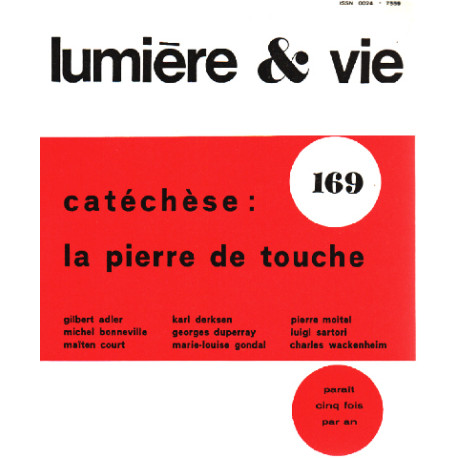 Catéchèse : la pierre de touche