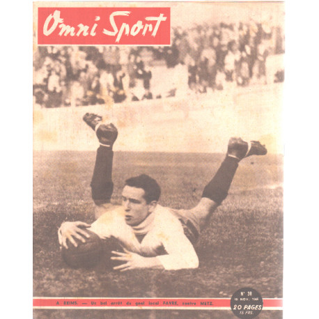Revue omni sport n° 38