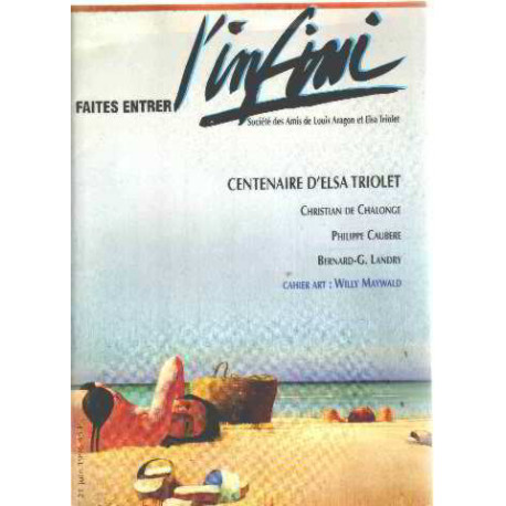 Faites entrer l'infini n° 21 / journal des amis de louis aragon et...