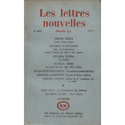 Les lettres nouvelles n° 55