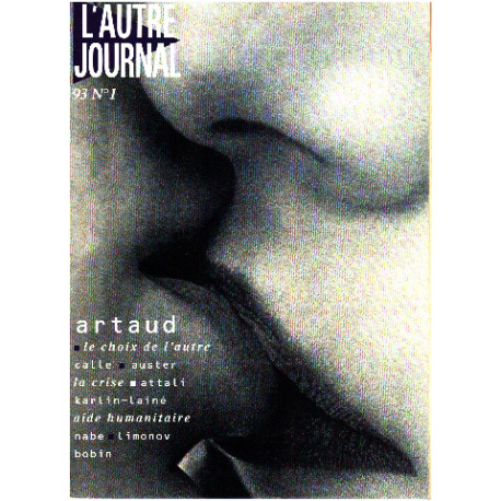 L'autre journal n° 1/ 1993 / artaud