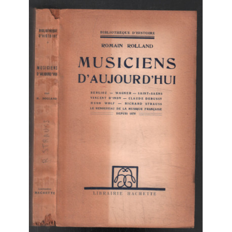 Musiciens d'aujourd'hui