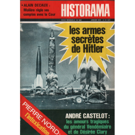 Revue historama n° 242 / les armes secretes de hitler