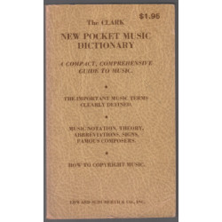 The clark : new pocket music dictionary