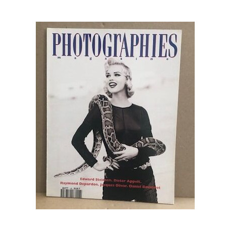 Photographies magazine n° 48 / edward steichen -dieter appelt -...