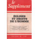 Le supplement n° 141 / eglises et droits de l'homme