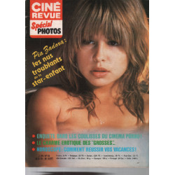 Ciné revue magazine juin 1982 / pia zadora