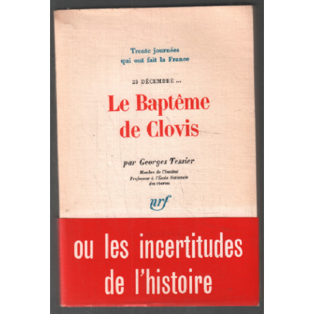 Le baptème de clovis