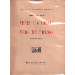 Vers d'académie et vers de presse / EO numerotée