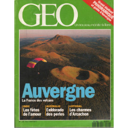 Revue Géo n° 162 / auvergne