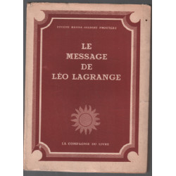 Le message de léo lagrange