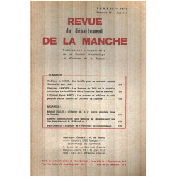 Revue du departement de la manche / tome 19 / fascicule 75