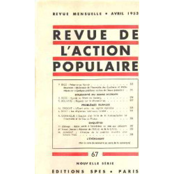 Revue de l'action populaire n° 67