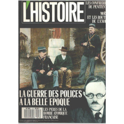 L'histoire n° 117 / la guerre des polices à la belle époque