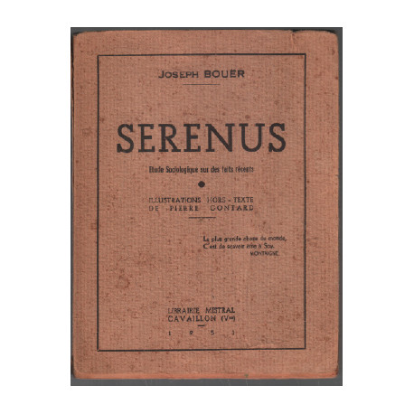 Serenus : étude sociologique sur des faits récents / illustrations...