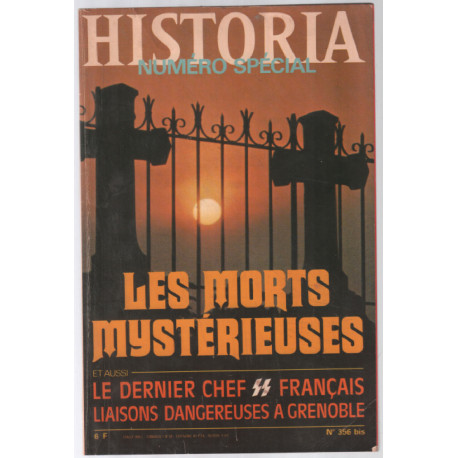 Les morts mystérieuses le dernier chef SS