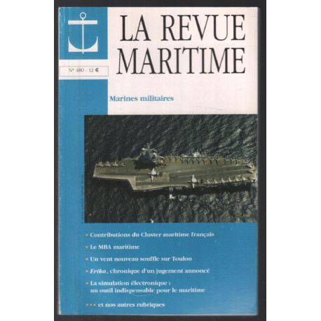 La revue maritime n° 480 / marines militaires