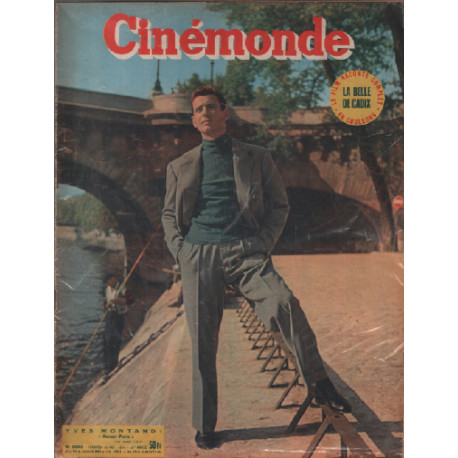 Cinémonde n° 1003 / couverture : yves montand