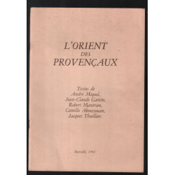 L'orient des provencaux