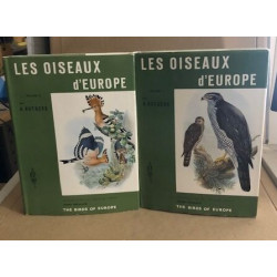 Les oiseaux d'europe / 2 tomes / reproductions en couleurs de John...