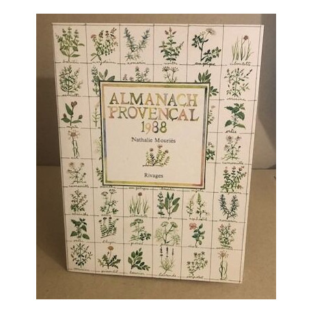 Almanach provencal 1988 / non utilisé