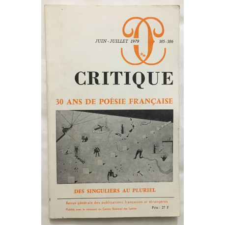 30 ans de poésie Française : des singuliers au pluriel