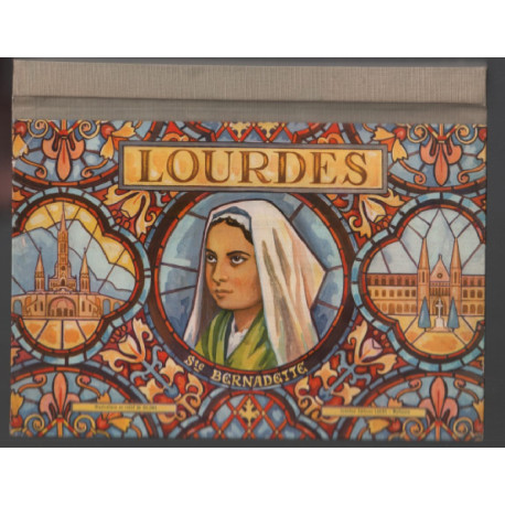 Lourdes Saint Bernadette : un album souvenir en relief (livre à...