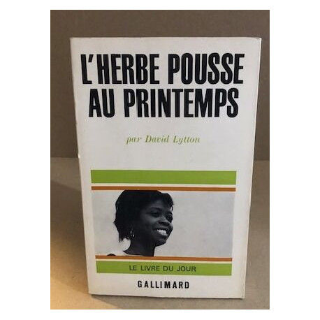 L'herbe pousse au printemps