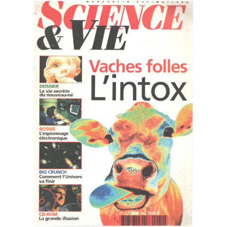 Science et vie n° 944 : vaches folles : l'intox