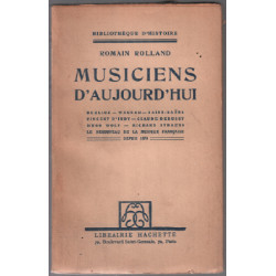 Musiciens d'aujourd'hui