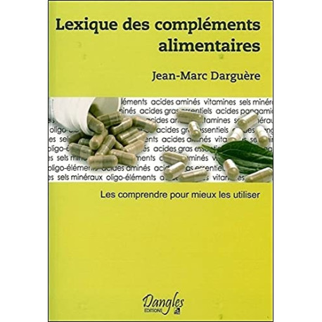 Lexique des compléments alimentaires