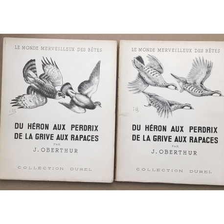 Du heron aux perdrix de la grive aux rapaces (édition de 1954 en 2...