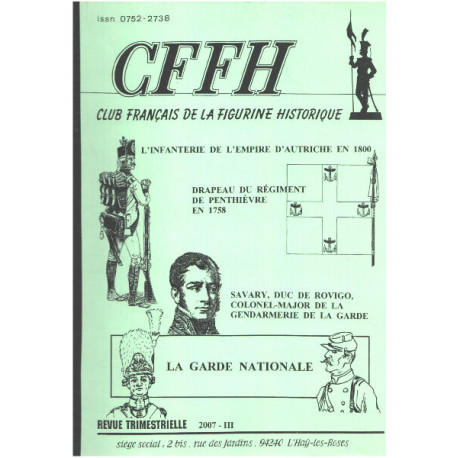 Club français de la figurine historique / n° 3 -2007 /...